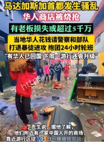 马达加斯加骚乱